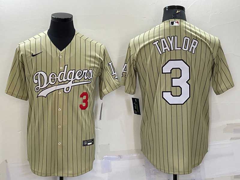 Men's Los Angeles Dodgers #3 Chris Taylor Number Cream Pinstripe Stitched MLB Cool Base Nike Jersey,We sell and wholesale Men's Los Angeles Dodgers #3 Chris Taylor Number Cream Pinstripe Stitched MLB Cool Base Nike Jersey on line form chian!